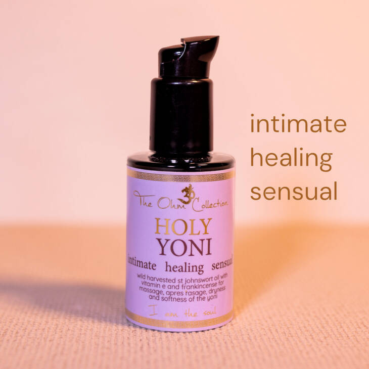 Yoni healing oil with evening primrose & St Johns Wort